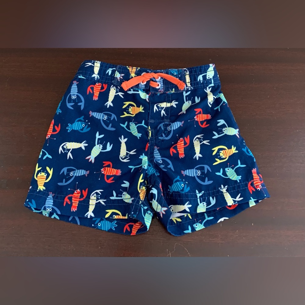 Tommy Bahama Swim Trunks Baby Boy Size 12 months
